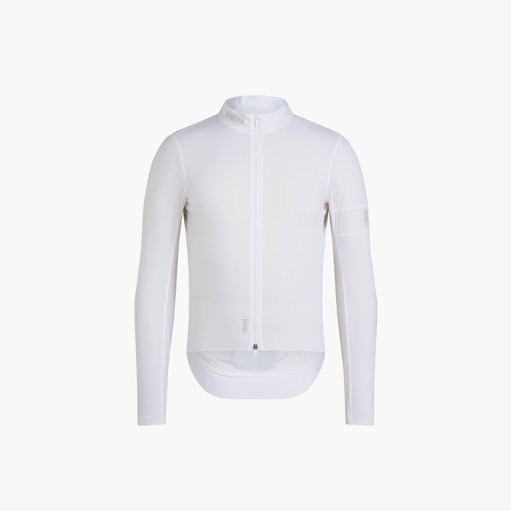 Rapha Pro Team Lightweight Wind Jacket White – Steel Cyclewear