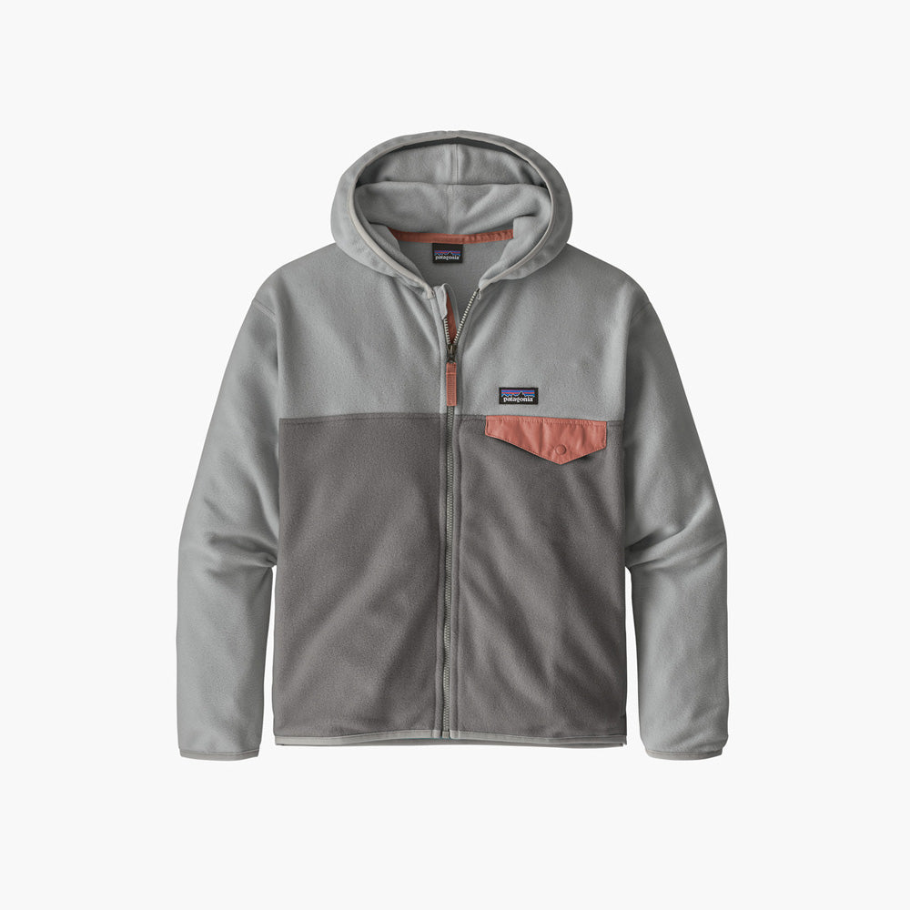 Patagonia polaire fille Micro D Snap-T Noble Grey