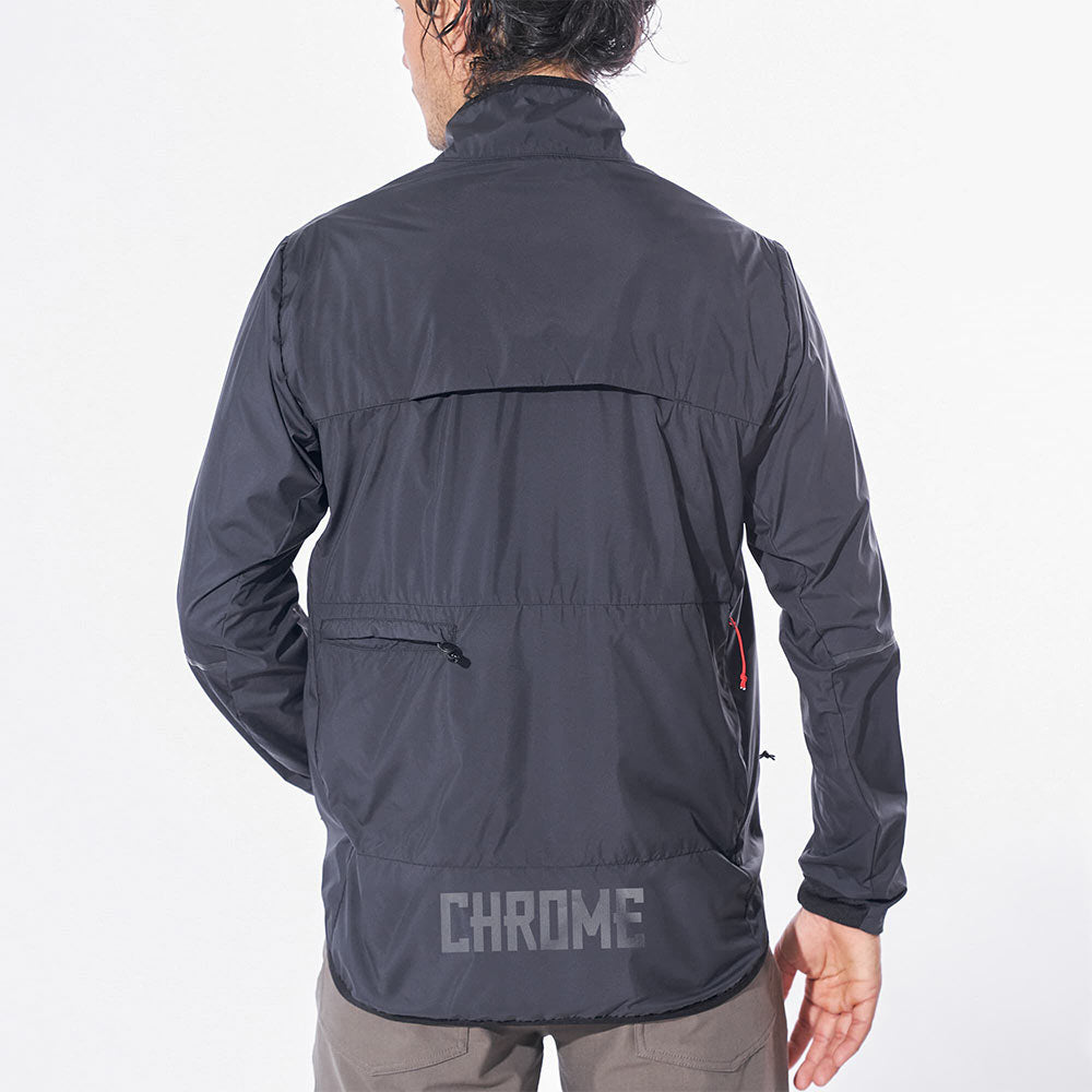 Chrome veste Wind Cobra 2.0 Packable Jacket Black