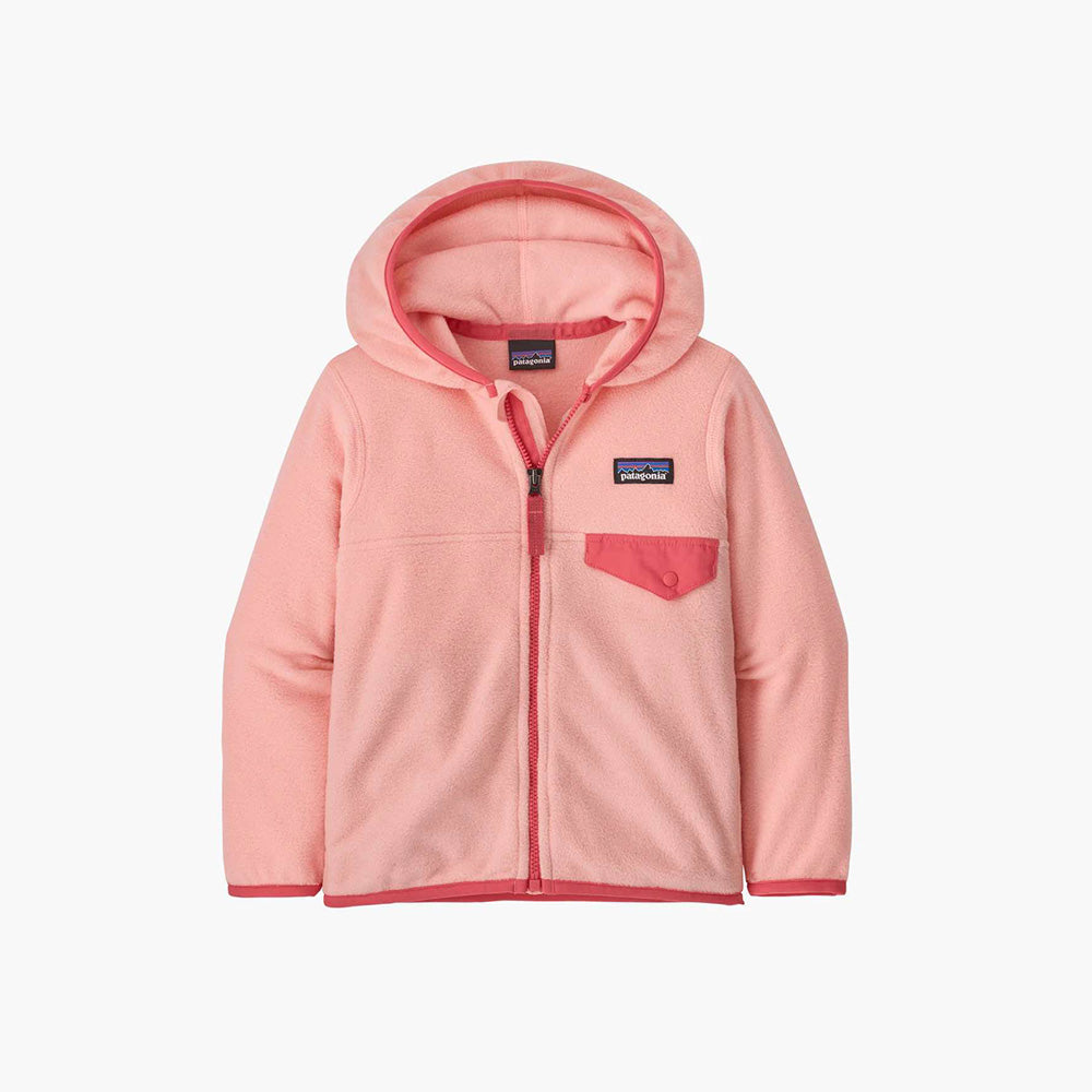 Patagonia Polaire enfant Baby Micro D Snap-T Flamingo Pink